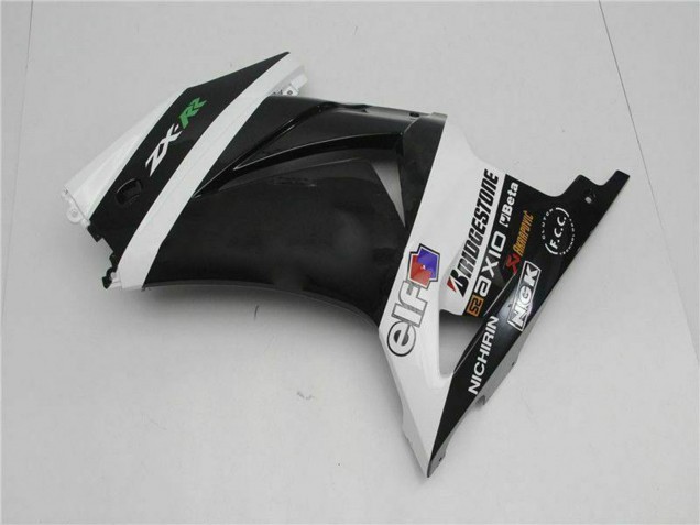Carenado Moto Kawasaki EX250 2008-2012 - Blanco Negro Verde