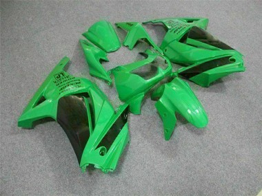 Carenado Moto Kawasaki EX250 2008-2012 - Verde Negro
