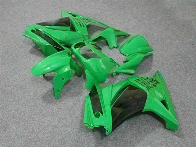 Carenado Moto Kawasaki EX250 2008-2012 - Verde Negro