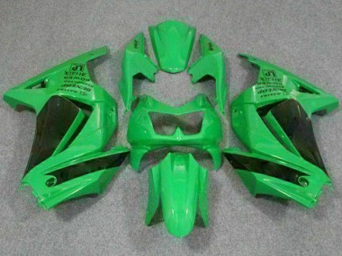 Carenado Moto Kawasaki EX250 2008-2012 - Verde Negro