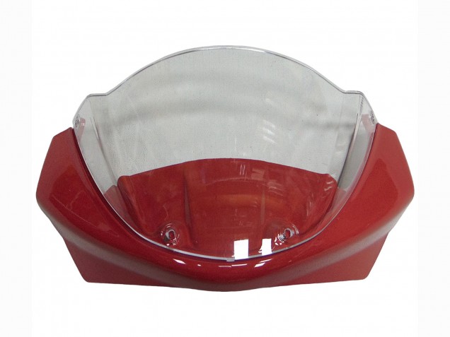 Carenado Moto Ducati Monster 696 796 1100 1100S 2008-2012 - Rojo Blanco