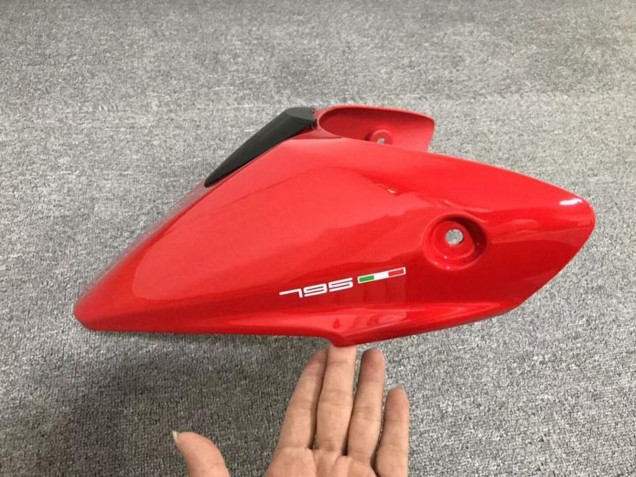 Carenado Moto Ducati Monster 696 796 1100 1100S 2008-2012 - Rojo