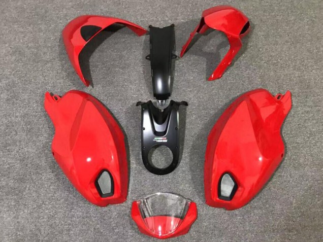 Carenado Moto Ducati Monster 696 796 1100 1100S 2008-2012 - Rojo