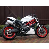 Carenado Moto Ducati Monster 696 796 1100 1100S 2008-2012 - Blanco