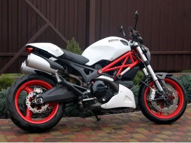 Carenado Moto Ducati Monster 696 796 1100 1100S 2008-2012 - Blanco