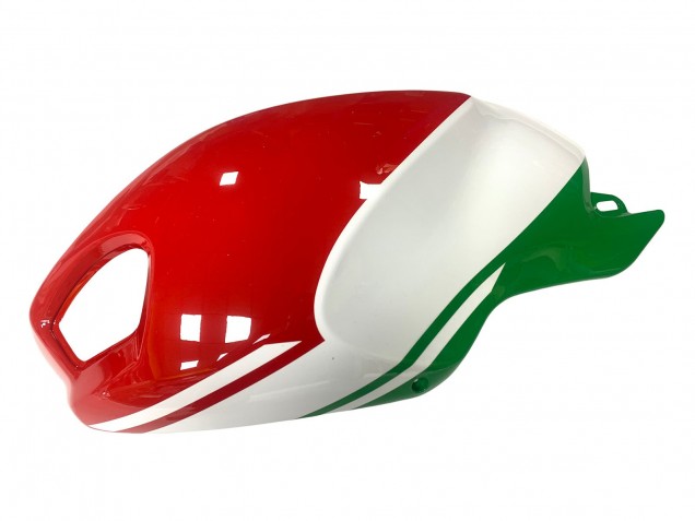 Carenados Moto Ducati Monster 696 796 1100 1100S 2008-2012 - Blanco Rojo Verde