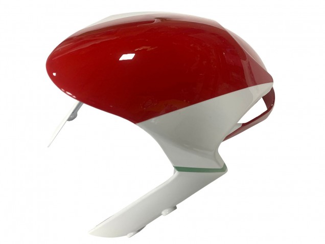 Carenados Moto Ducati Monster 696 796 1100 1100S 2008-2012 - Blanco Rojo Verde