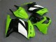 Carenado Moto Kawasaki EX250 2008-2012 - Verde Blanco Negro