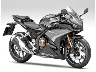 Carenado Moto Honda CBR500R 2022-2023 - Plata Gris Negro Mate