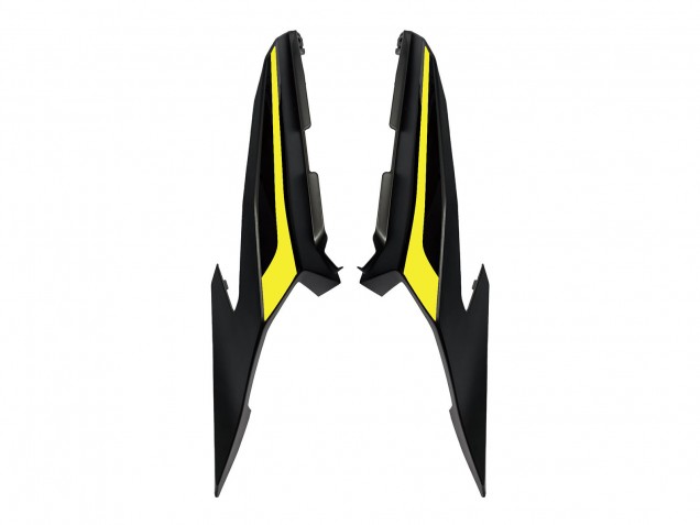 Carenado Moto Honda CBR500R 2022-2023 - Negro Mate Amarillo