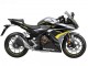 Carenado Moto Honda CBR500R 2022-2023 - Plata Amarillo Negro Brillante