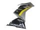 Carenado Moto Honda CBR500R 2022-2023 - Plata Amarillo Negro Brillante