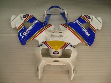 Carenado Moto Honda VFR 800 1998-2001 - Blanco Azul Oro Rothmans