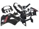 Carenado Moto Honda VFR 800 1998-2001 - Negro Brillante Rojo Calcomanía