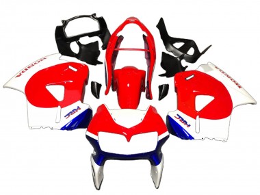 Carenado Moto Honda VFR 800 1998-2001 - Blanco Rojo Azul