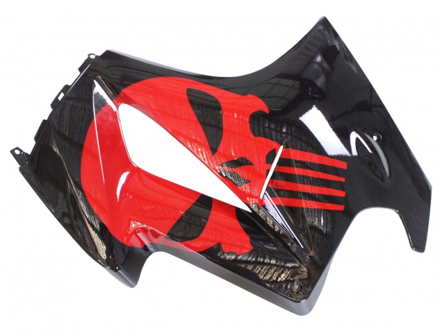 Carenado Moto Honda VFR 800 2002-2013 - Negro Brillante Rojo