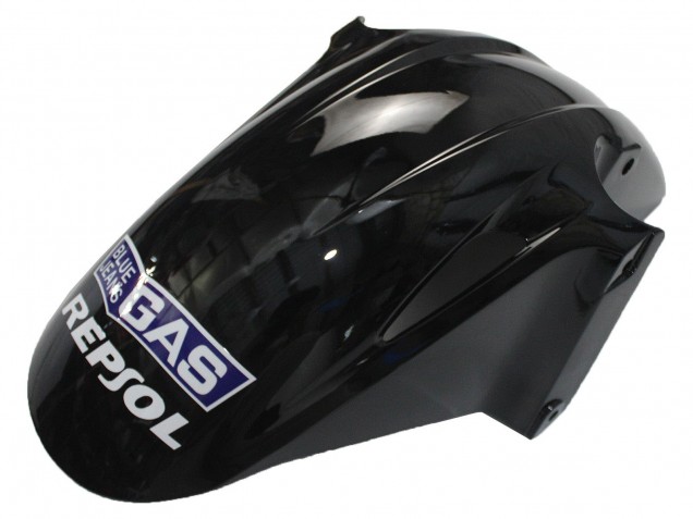 Carenado Moto Honda VFR 800 2002-2013 - Plata Negro Brillante Repsol