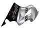 Carenado Moto Honda VFR 800 2002-2013 - Plata Negro Brillante Repsol