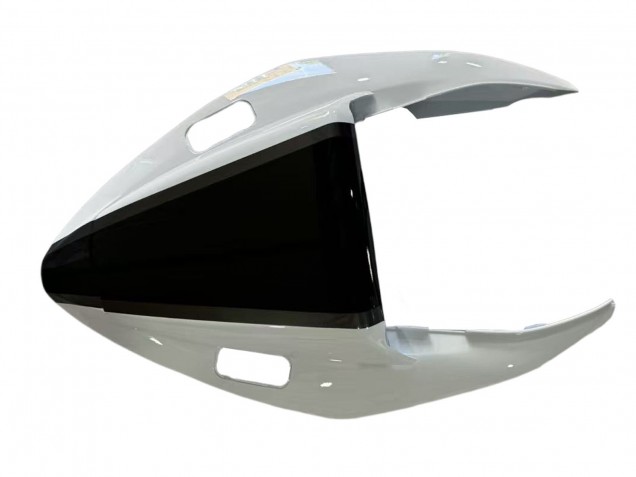 Carenado Moto Honda VFR 800 2002-2013 - Blanco Perla Negro Brillante Calcomanía