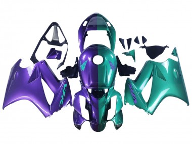 Carenado Moto Honda VFR 800 2002-2013 - Púrpura Verde
