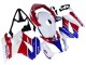 Carenado Moto Honda VFR 800 2002-2013 - Blanco Rojo Azul Motul