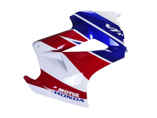 Carenado Moto Honda VFR 800 2002-2013 - Blanco Rojo Azul Motul