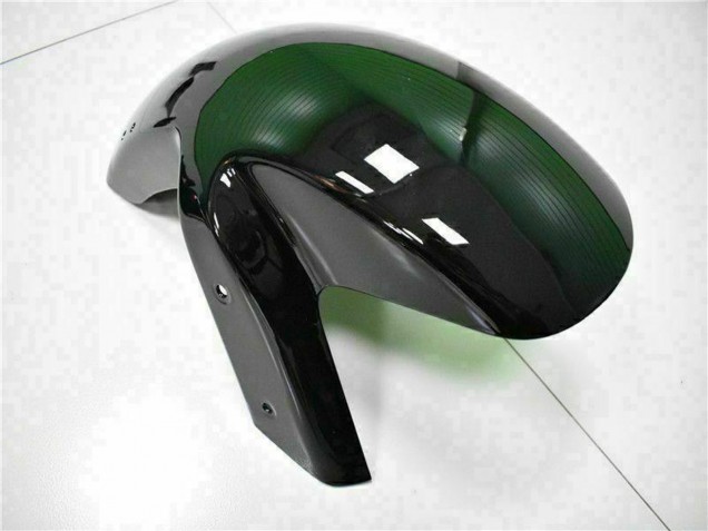 Carenado Moto Kawasaki EX650 2006-2008 - Negro Brillante Rojo Llama