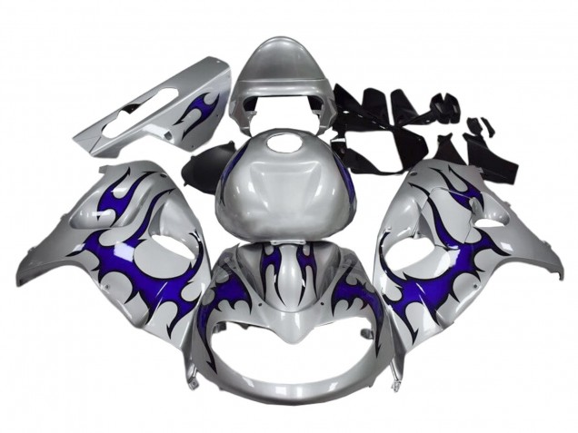 Carenado Moto Suzuki TL1000R 1998-2003 - Plata Azul