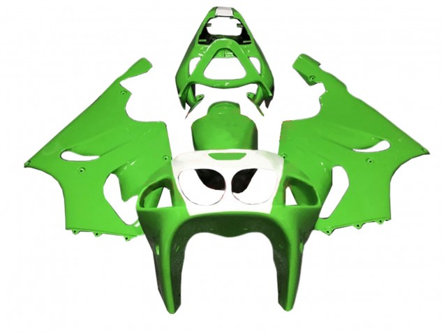 Carenado Moto Kawasaki ZX7R 1996-2003 - Verde Blanco