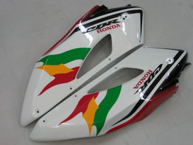 Carenado Moto Honda CBR1000RR 2004-2005 - Blanco Azul Rojo Negro Brillante Estrella EuroBet Lee