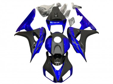 Carenado Moto Honda CBR1000RR 2006-2007 - Azul Negro Mate