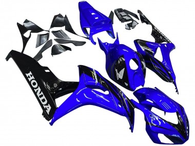 Carenado Moto Honda CBR1000RR 2006-2007 - Azul Negro Brillante