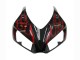 Carenados Moto Honda CBR1000RR 2006-2007 - Negro Brillante Rojo Llama