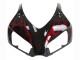 Carenados Moto Honda CBR1000RR 2006-2007 - Negro Brillante Rojo Llama