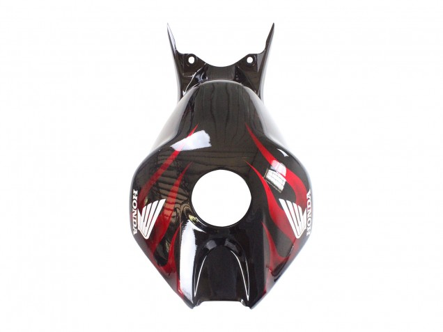 Carenados Moto Honda CBR1000RR 2006-2007 - Negro Brillante Rojo Llama