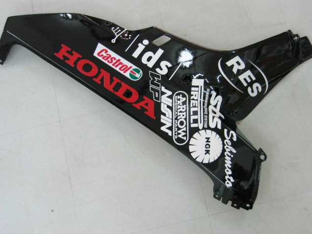 Carenado Moto Honda CBR1000RR 2006-2007 - Blanco Verde Negro Brillante Hannspree 52