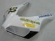 Carenado Moto Honda CBR1000RR 2006-2007 - Blanco Verde Negro Brillante Hannspree 52