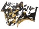 Carenado Moto Honda CBR1000RR 2006-2007 - Oro Negro Brillante