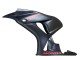 Carenado Moto Honda CBR1000RR 2006-2007 - Negro Mate Rojo Calcomanías