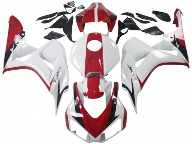 Kits Carenados Moto Honda CBR1000RR 2006-2007 - Blanco Rojo Negro Brillante