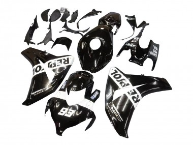 Carenado Moto Honda CBR1000RR 2008-2011 - Negro Brillante Blanco Repsol 93