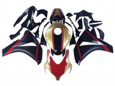 Carenado Moto Honda CBR1000RR 2008-2011 - Oro Rojo Negro Brillante
