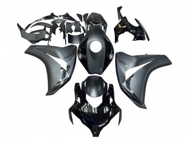 Carenado Moto Honda CBR1000RR 2008-2011 - Gris Negro Brillante