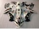 Carenado Moto Honda CBR1000RR 2012-2016 - Blanco Negro Brillante Rizoma Playboy
