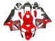 Carenado Moto Honda CBR600RR 2003-2004 - Rojo Negro Mate Carrera