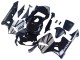 Carenado Moto Honda CBR600RR 2003-2004 - Plata Negro Brillante