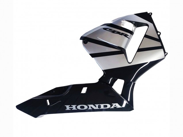 Carenado Moto Honda CBR600RR 2003-2004 - Plata Negro Brillante