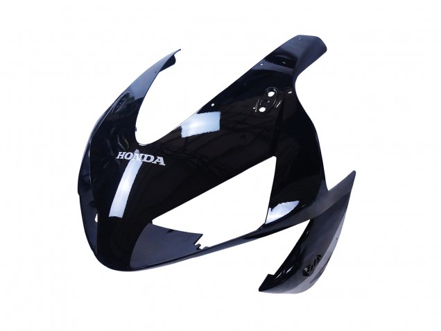 Carenado Moto Honda CBR600RR 2003-2004 - Plata Negro Brillante