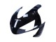 Carenado Moto Honda CBR600RR 2003-2004 - Plata Negro Brillante