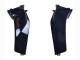 Carenado Moto Honda CBR600RR 2003-2004 - Plata Negro Brillante